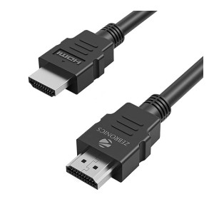 ZEBRONICS HAA1520C HDMI 2.0 Male to Male Cable, 1.5 Meter, 4K @ 60Hz