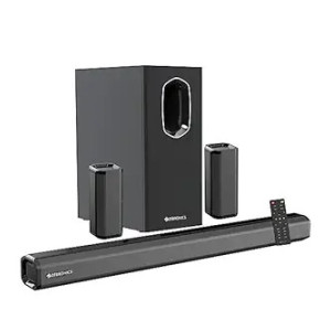 ZEBRONICS Juke BAR 7400 PRO 5.1 Channel Soundbar with 6.5″ Subwoofer, 400W RMS, Dual Rear Satellites