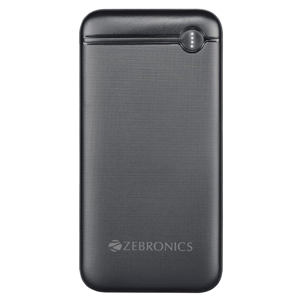 Zebronics Mb10000S11 Power Bank 10000mAh Rapid Charge 20W Dual USB Type C Rs.567 @ Amazon