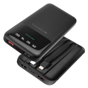 Zebronics MW60 Power Bank 10000 mAh Fast Charge Dual Output Rs. 799