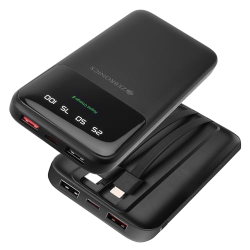 Zebronics MW60 Power Bank 10000 mAh Fast Charge Dual Output Rs. 799