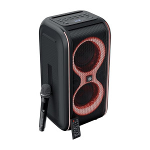 Zebronics Party Fyre 90 Portable Bluetooth Speaker with Wireless Mic