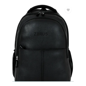 ZERUS Large 35 L Laptop Backpack PU Leather for Men & Women