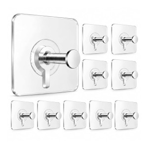 Zista Self Adhesive Wall Hooks Pack of 10 at Rs99 | Amazon Deal