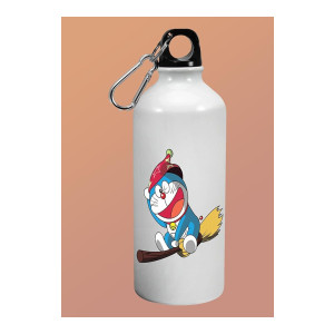 ZORI Printed Aluminium Sipper Water Bottle 600 ML