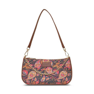 ZOUK Women’s Handcrafted Vegan Leather Mini Shoulder Bag