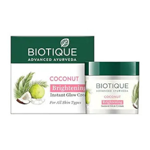 Biotique Coconut Brightening Cream at Rs116 | Amazon Deal