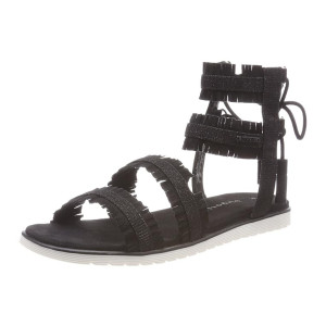Bugatti Women Black Sandal at Rs900 | Amazon Deal