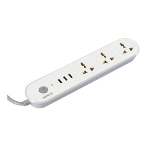 Havells USB Star 5 Socket Extension Board at Rs299 | Flipkart Deal