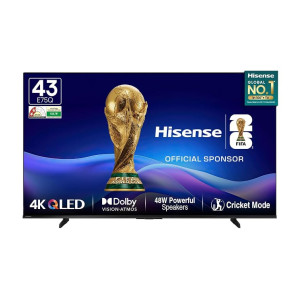 Hisense 43 Inch 4K QLED Smart TV at Rs26240 | Amazon Deal
