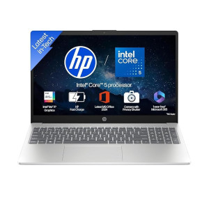 HP 15 Intel Core 5 Laptop at Rs50240 | Amazon Deal