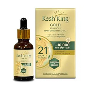 Kesh King Gold Advanced Hair Growth Serum at Rs291 | Amazon Deal