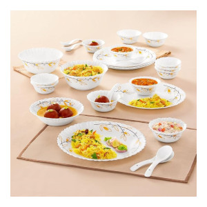 Larah by Borosil Dinner Set at Rs1422 | Amazon Deal