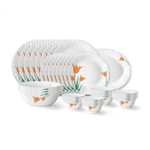 Larah by Borosil Firefly Dinner Set at Rs1469 | Amazon Deal