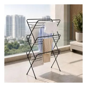 Lifelong Steel Cloth Drying Stand at Rs945 | Amazon Deal