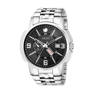 Matrix Stainless Steel Analog Watch at Rs195 | Amazon Deal