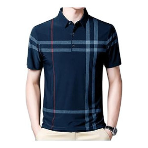 Noble Monk Striped Polo T-Shirt at Rs200 | Amazon Deal