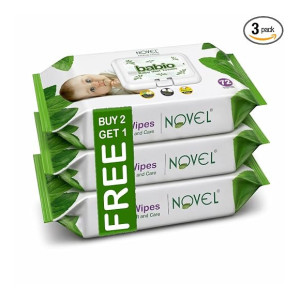 Novel Baby Wet Wipes 3 Pack at Rs99 | Amazon Deal