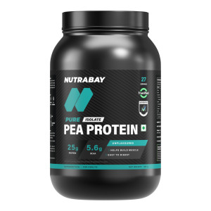 Nutrabay Pea Isolate Protein at Rs629 | Flipkart Deal