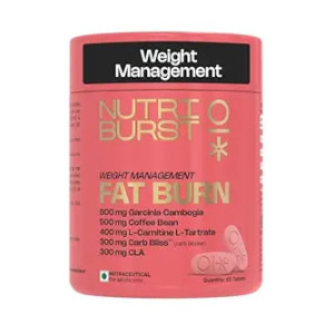 Nutriburst Fat Burn Tablets at Rs299 | Amazon Deal