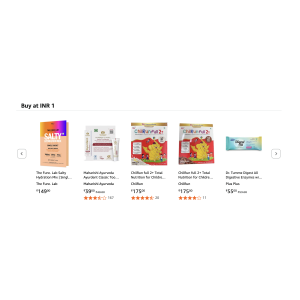 Sample @ ₹1 Deals at Rs1 | Amazon Deal