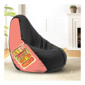 Sattva 4XL Faux Leather Bean Bag Cover at Rs972 | Amazon Deal