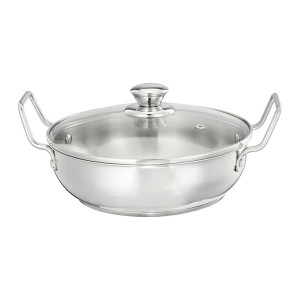 Solimo 1.5L Stainless Steel Karahi at Rs449 | Amazon Deal