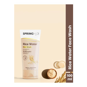 Spring H2O Rice Water Face Wash at Rs26 | Myntra Deal