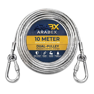Stainless Steel Clothesline Rope at Rs195 | Amazon Deal