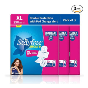 Stayfree Secure XL 120 Pads at Rs426 | Amazon Deal