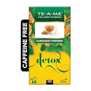 TE-A-ME Detox Cardamom Turmeric Tea at Rs40 | Amazon Deal