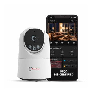 Trueview 3MP Wi-Fi Robot Camera at Rs1949 | Amazon Deal