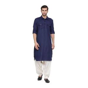 VASTRAMAY Men’s Pathani Kurta Set at Rs1068 | Amazon Deal