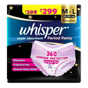 Whisper Sanitary Pads at Rs155 | Amazon Deal