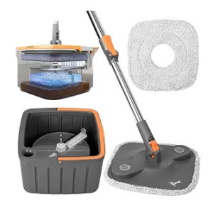 Zureni Wet and Dry Bucket Mop at Rs674 | Amazon Deal